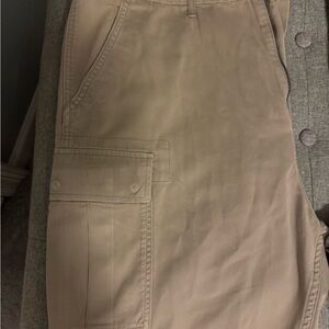 Levi's Tan Cargo Pants Durable Cotton Twill